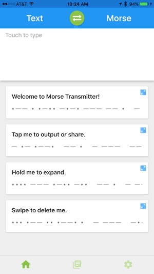 Morse Transmitter