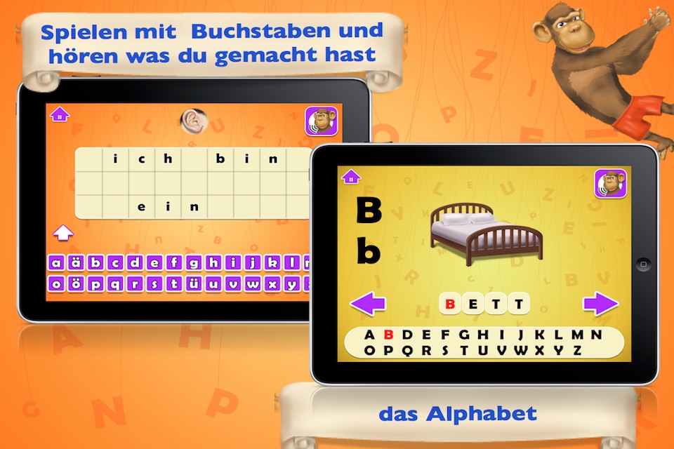 Rechtschreibung für Anfänger: Educative Spiele für Kinder screenshot 2