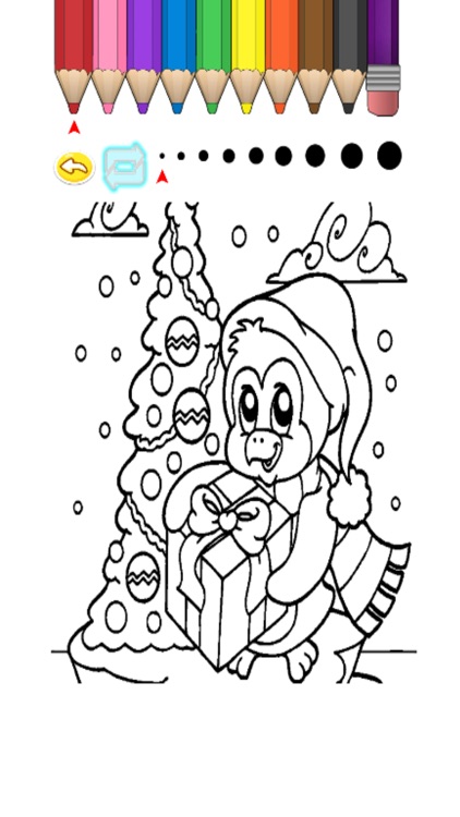 Kids Coloring Book - Cute Cartoon 3 screenshot-4