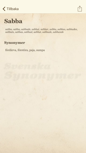 Svenska Synonymer(圖2)-速報App