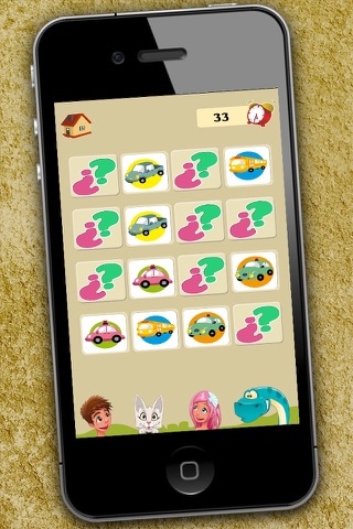 Memory game for children: memory cars. Learning game for boys - Premium screenshot 4