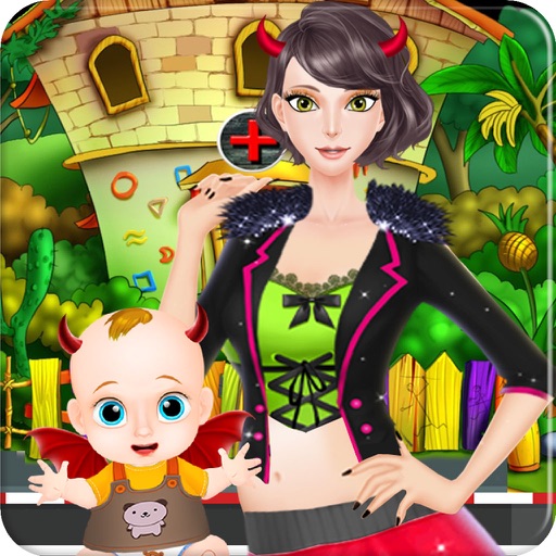 Cute Monster Dexterity Woman Gives Birth - Mommy Caring baby growth girls games icon