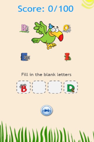 Animals Blank Letters V2 screenshot 2