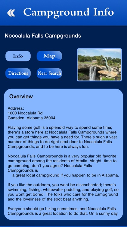 Alabama Campgrounds and RV Parks