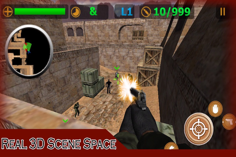 Zombie Sniper 3D - Critical Shooting:  A Real FPS Zombie City 3D Shooting Game screenshot 2