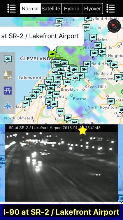 Ohio NOAA Radar with Traffic Cameras 3D Pro