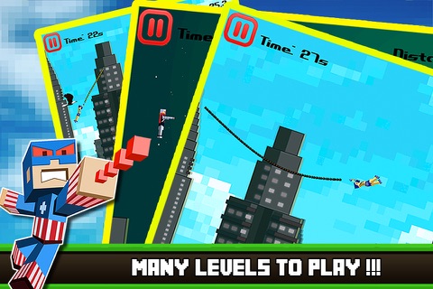 Survival Swing Dash -  Multiplayer Free Game Mine Mini Pixel : Pocket Edition screenshot 2