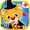 Teeth Dentist & Doctor Salon - Cute Baby Pet Vet Foot Care & Surgery Games for Kids and Girls