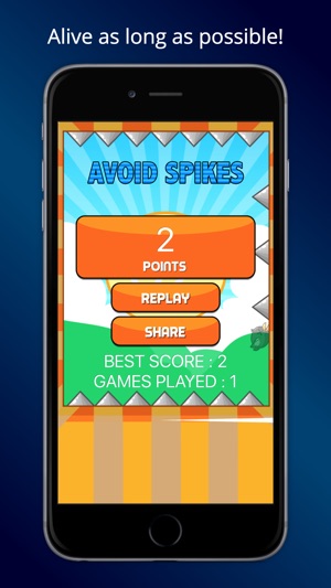 Avoid spikes games, don't touch the rock(圖3)-速報App