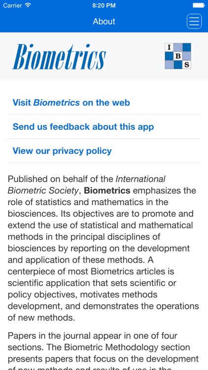 Biometrics App screenshot-3