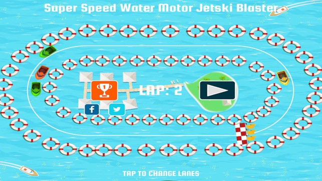 Super Speed Water Motor Jetski Blaster - Best Free Racing Ga(圖3)-速報App