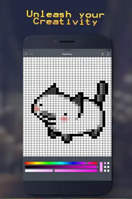 Game screenshot Искусство битового пиксела инструмент рисования apk