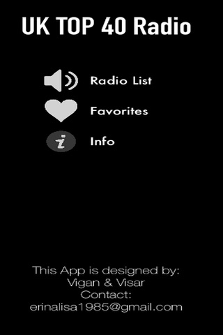 UK - Top 40 Radio Stations ( Top 40 Music Hits ) screenshot 2