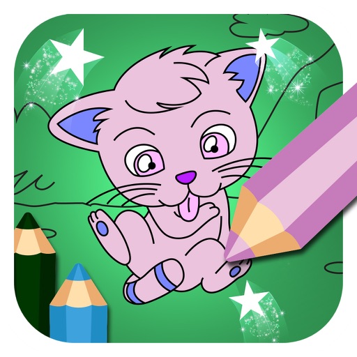 Creative Cute Cats for Coloring - Educational Coloring Book for Kids and Toddlers