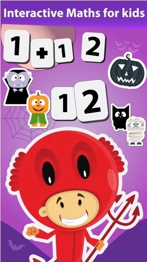 133 Fun Halloween Teach and Learn Basic Math Games for Pre-k(圖1)-速報App