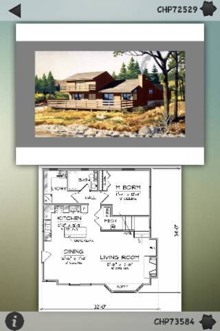Cabin House Plans Info screenshot 3