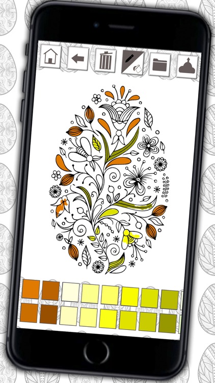 Easter mandalas coloring book – Secret Garden colorfy game for adults