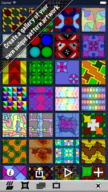 Pattern Artist Free - Easily Create Patterns, Wallpaper and Abstract Art