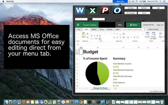 Menu Tab - for Microsoft Office  Quickly