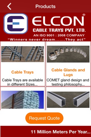 Elcon Cable Trays screenshot 2