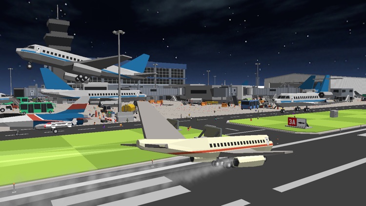 Airplane Flight's Simulator : Oh-My God! Play Infinite AirCraft Flying 3D Mania screenshot-3