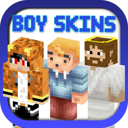 Boy Skins for PE - Best Skin Simulator and Exporter for Minecraft Pocket Edition Lite icon