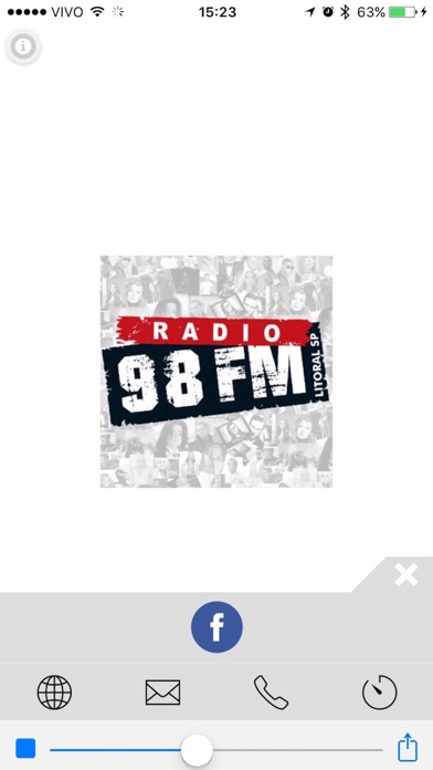 How to cancel & delete Rádio 98 FM Litoral SP from iphone & ipad 1