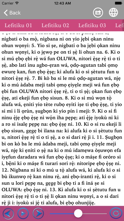 Yoruba Audio Bible