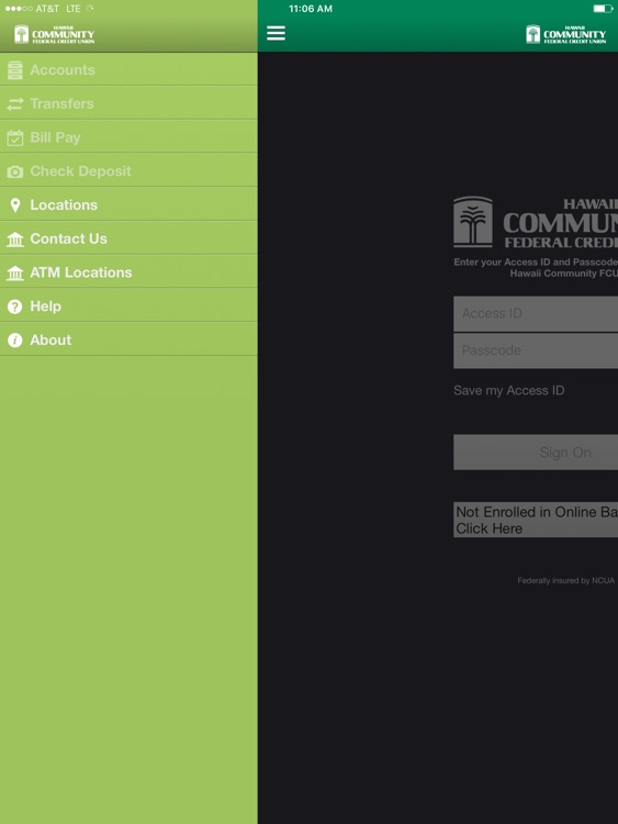 Hawaii Community FCU iPad Version