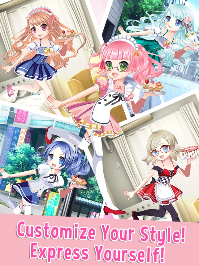 可愛いアニメの女の子 美少女着せ替え ドレスアップ無料ゲーム をapp Storeで