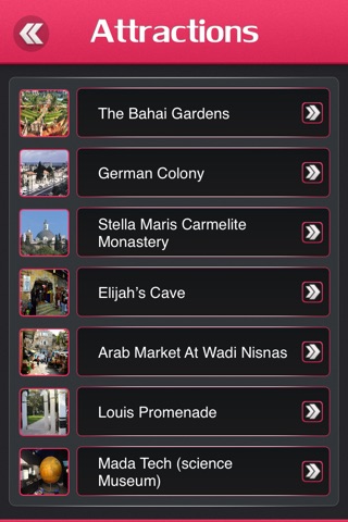 Haifa Offline Travel Guide screenshot 3