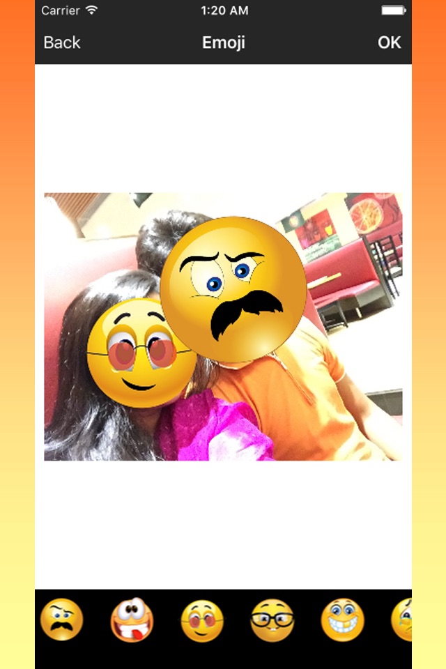 Image Correction Emoji - The Best Selfie Editor and Face Maker With Funny EMO screenshot 2