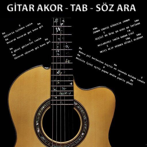 AkorAra - Güncel & Eski Gitar Akor,Tab,Sözleri icon