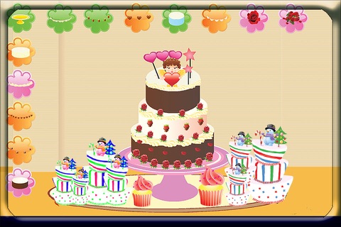 Rose Wedding Cake Games screenshot 4