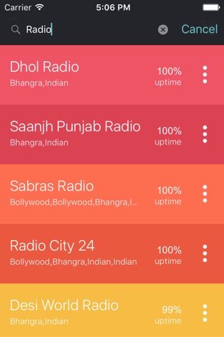 Bhangra Punjabi Music Radio Stations screenshot 3