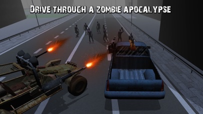 Zombie Death Car Racing 3D Full Screenshot 1