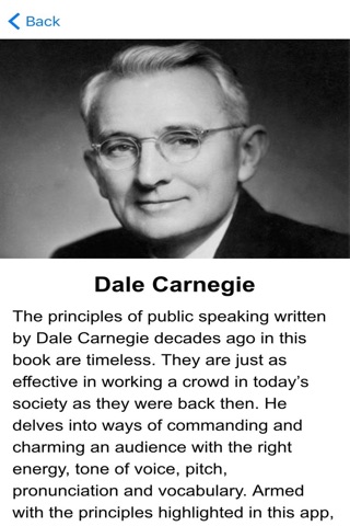 Art of Public Speaking by Dale Carnegie Audiobook app accelerated learning program, from Hero Notes screenshot 2