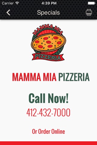 Mamma Mia Pizzeria Pittsburgh screenshot 3