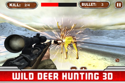 Wild Deer Hunting 3D Game Free screenshot 2