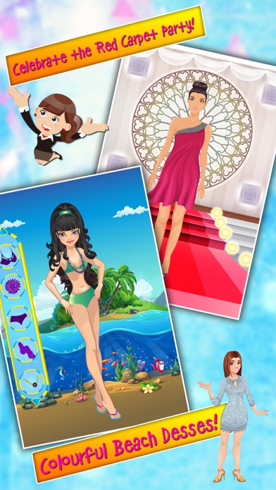 Super Star Girl Party Dress Up - Pool, Formal, Beach parties and Red Carpet Fashion Show Game 1.0 IOS -