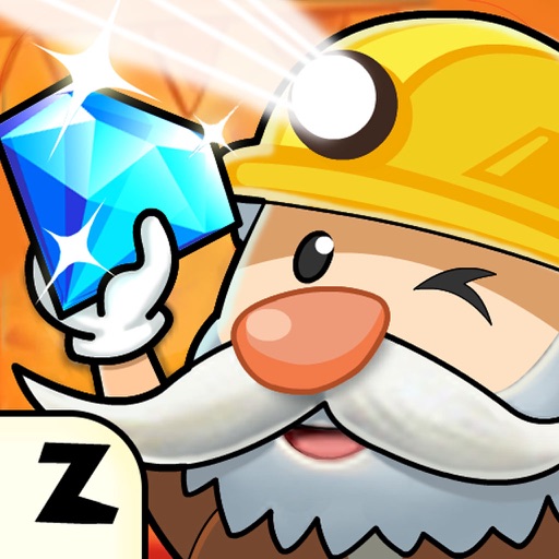 Happy Miner Jump Icon