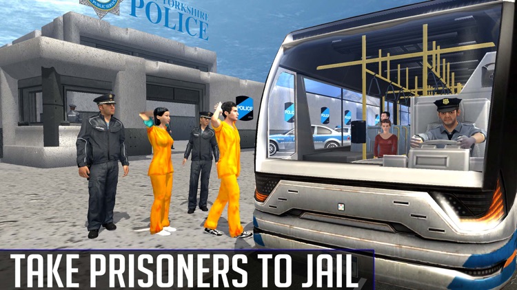 Mountain Police Prison Bus
