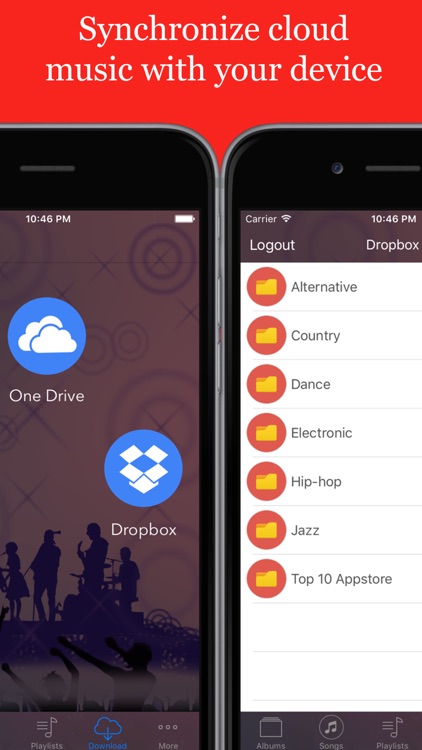 Music Player And Streaming on Cloud.