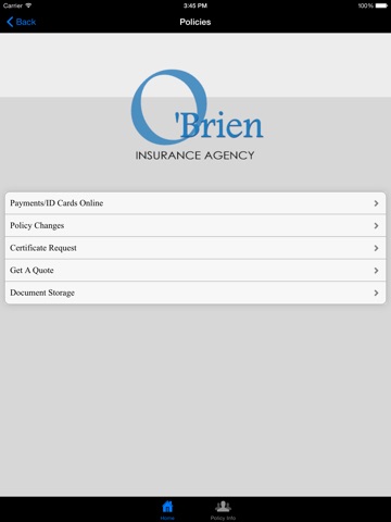 O'Brien Insurance Agency HD screenshot 4
