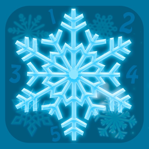 Counting Crystal Snow Flakes iOS App