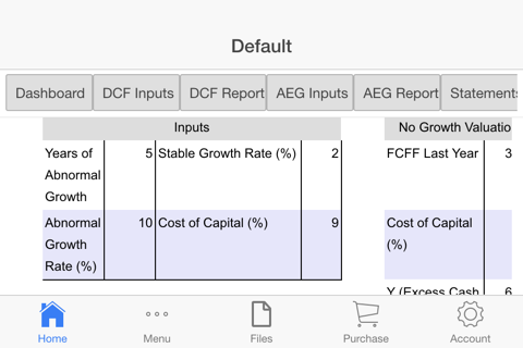 Financial Modeling screenshot 3