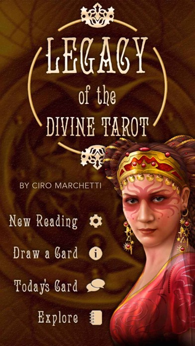 How to cancel & delete Ciro's Legacy Divine Tarot from iphone & ipad 1