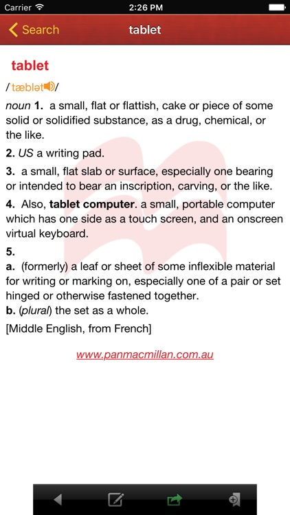 Macmillan Dictionary