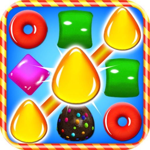 Fantasic Sweet Candy Jewels Paradise Mania icon