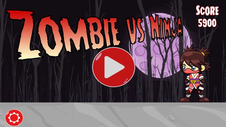 Zombies Vs Ninja Game screenshot-4